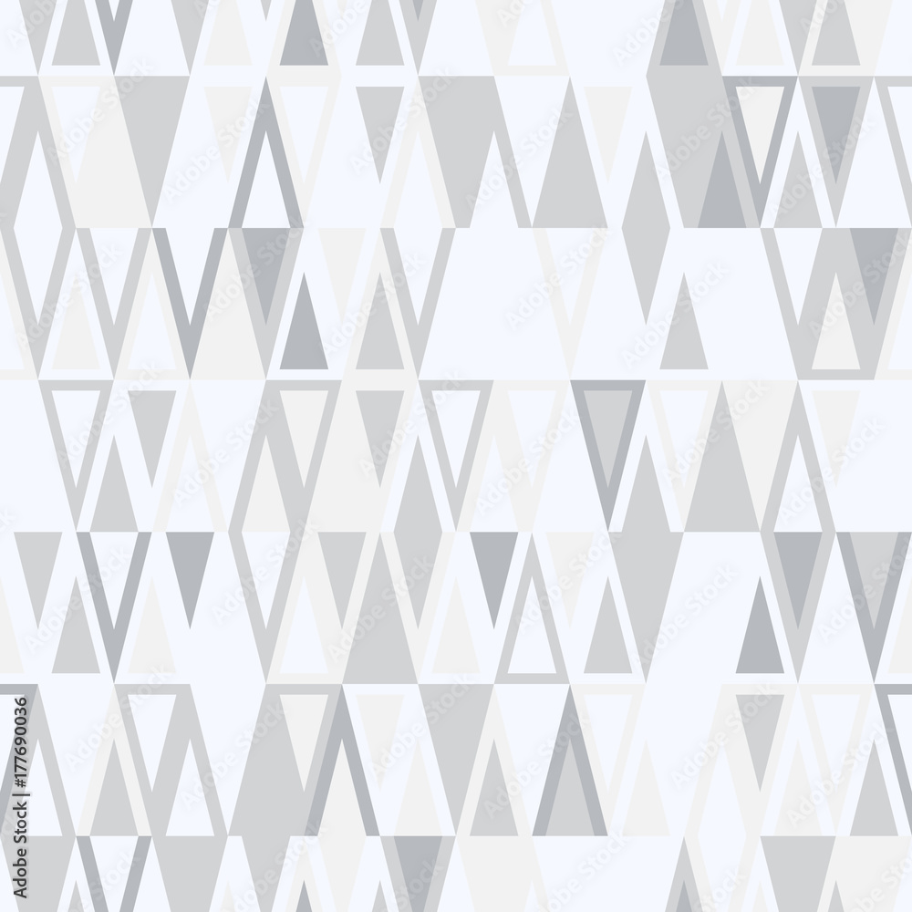Poster abstract seamless pattern of triangles. the original building of geometric forms.