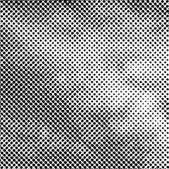 Vector abstract dotted background. Black and white halftone effect vector illustration.