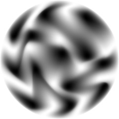 Vector Halftone Pattern. Black and White Vector Illustration.
