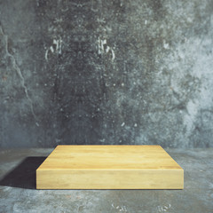 Wooden board, product concept