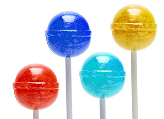 set lolypop colorful lollipops candy