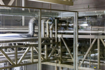 Pipes for technical use in the industrial plant area

