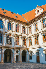View of the Wallenstein Garden in Prague, Czech Republic