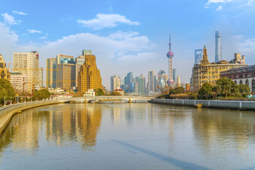 Shanghai Urban Architecture Skyline