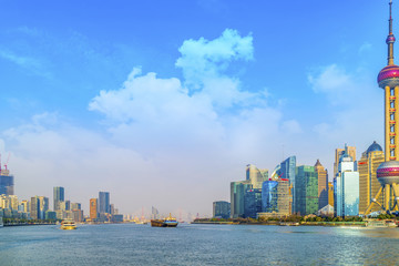 Fototapeta premium Shanghai Urban Architecture Skyline