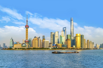 Obraz premium Shanghai Urban Architecture Skyline