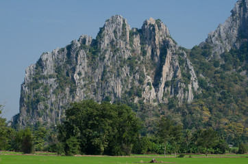 limestone mountain