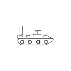 Armored vehicle icon