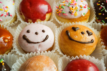 手作りドーナツの贈り物（カップル、ウエディング）