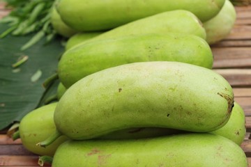 Winter melon for cooking in the market