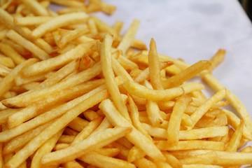 French fries is delicious in the market