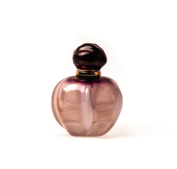 Bottle for perfume on a white background