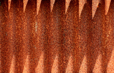 Rusty steel background