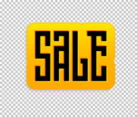 Sale. Tag, can be used for design, during discounts