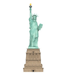 Statue of Liberty Isolated