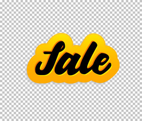 Sale. Tag, can be used for design, during discounts