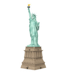 Statue of Liberty Isolated