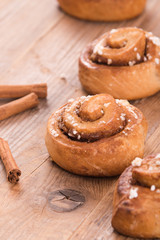 Cinnamon rolls. 