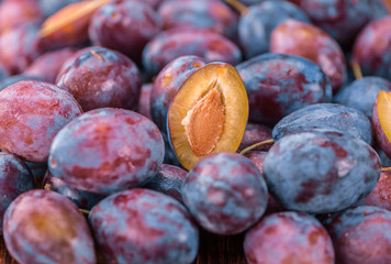 Portion of Plums