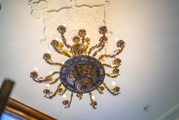 antique lampshade