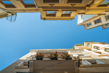 Fototapeta premium retro buildings