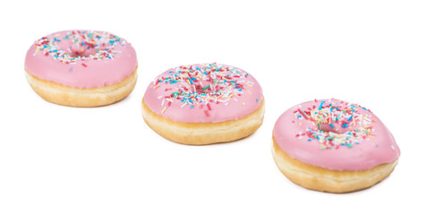 Some Donuts (isolated on white)