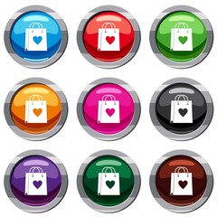 Shopping bag set 9 collection