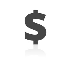 Dollars sign icon. USD currency symbol 
