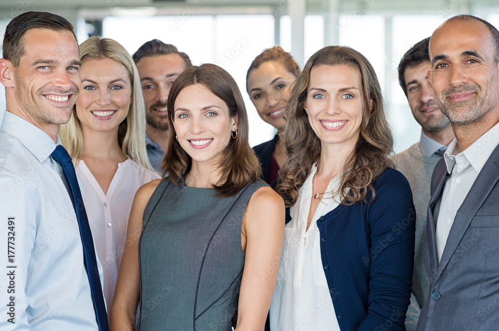 Wall mural Team of business people