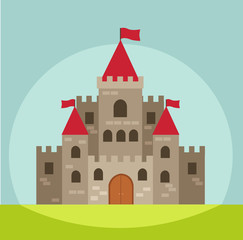 Castle vector illustration