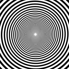 Hypnotic spiral background, vector, Volute, spiral, concentric lines, circular, rotating background