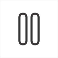 Multimedia Thin Icon