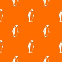 King penguin pattern seamless