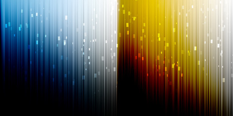 Fondo de cortina en cascada azul y marrón