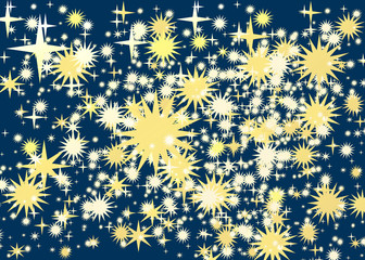 星の煌めき背景