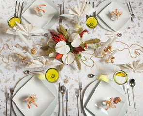 Elegant dinner table 6