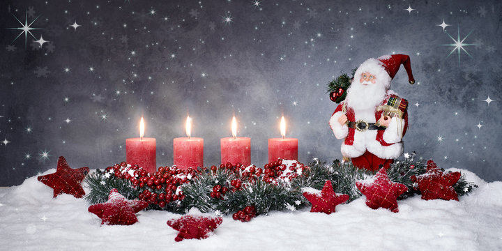 Vierter Advent mit Nikolaus