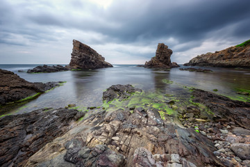 Sea rocks /
Rock formation "The ships" near Sinemorets, Bulgaria