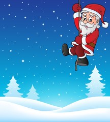 Climbing Santa Claus topic image 1