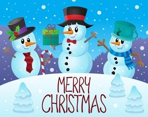 Merry Christmas thematics image 7