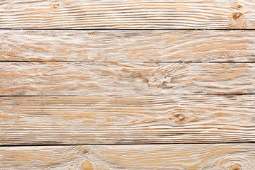 Texture of boards of light old white wood