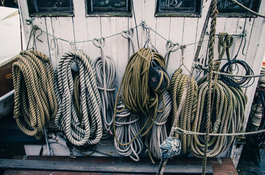 Dettagli di gomene a Nyhavn