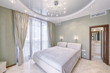 Interior design bedrooms.