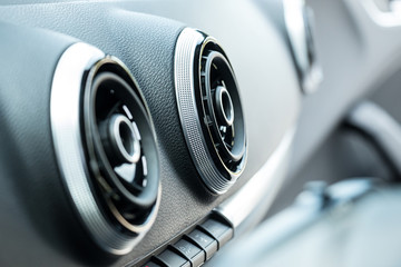 Luxury Car Interior AC Ventilation Deck