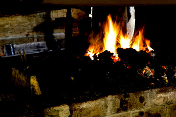 Glow of a Blacksmith's fire