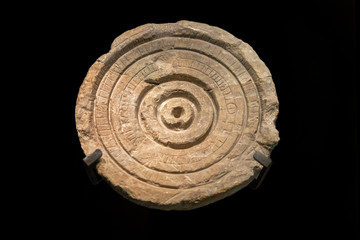 Stone Sundial from Qumran site