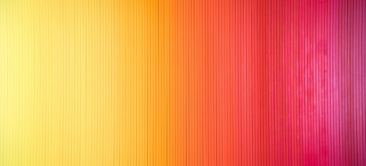 Rainbow colourful vertical wooden wall or surface