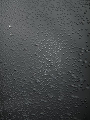 Bubbles in water, rain drops on glass, abstract background