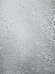 Bubbles in water, rain drops on glass, abstract background