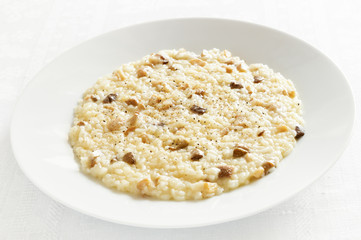mushroom risotto